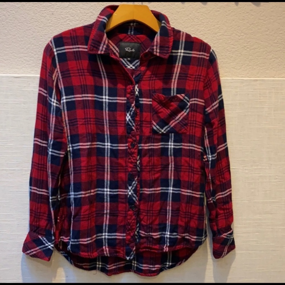 Rails Bundle | 5 Plaid Button Up Shirts S + Xs - image 8